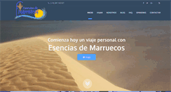 Desktop Screenshot of esenciasdemarruecos.com